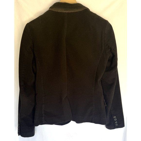 J. Crew Womens Y2K Velour Button Blazer Size M Academia Preppy Outdoor Jacket - Picture 9 of 14